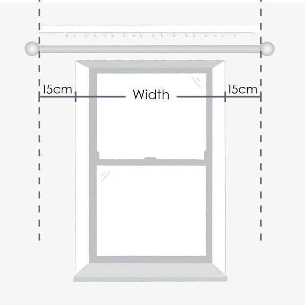 Where to hang curtain rod