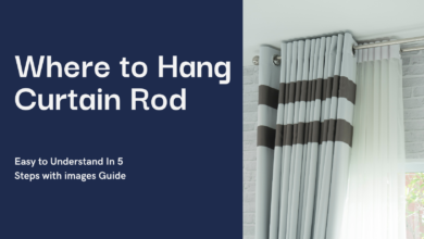 Where to Hang Curtain Rod