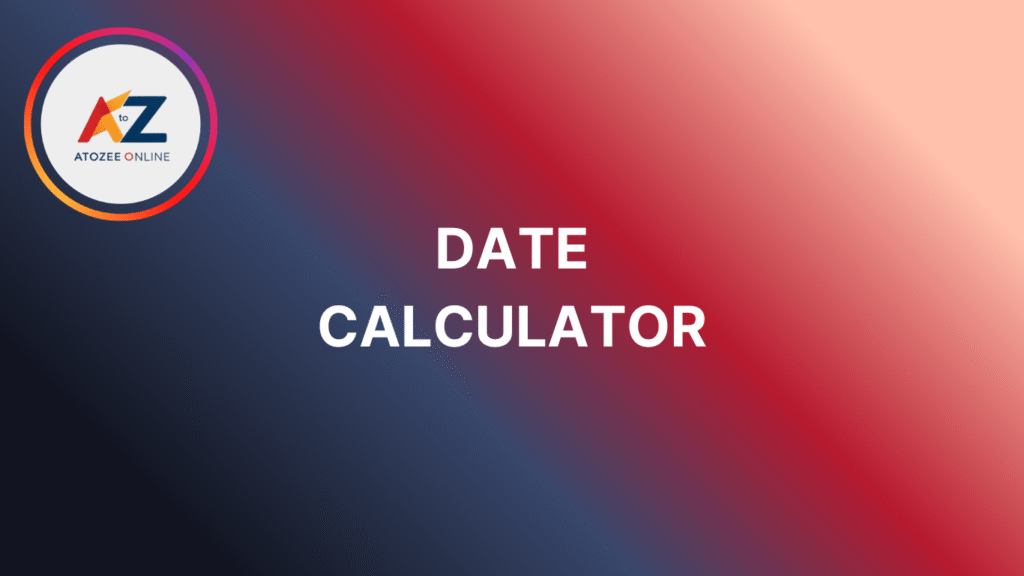 Date Calculator