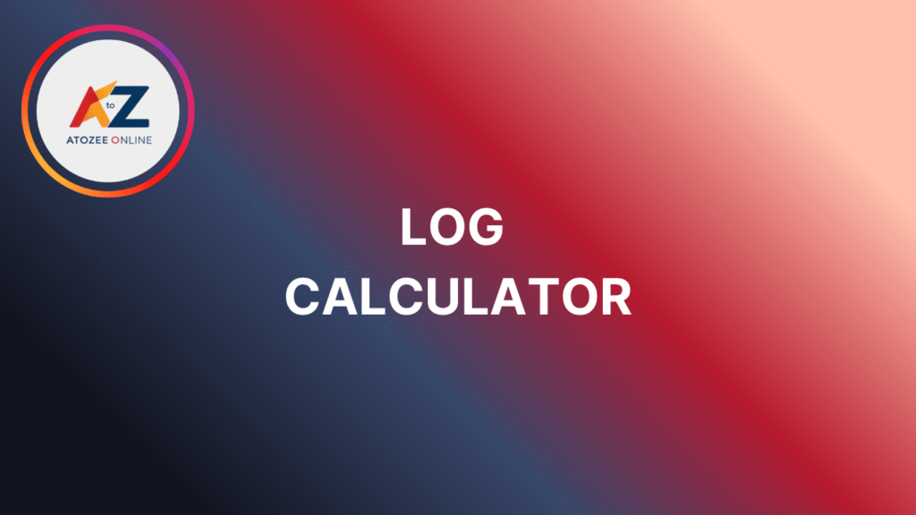 Log Calculator