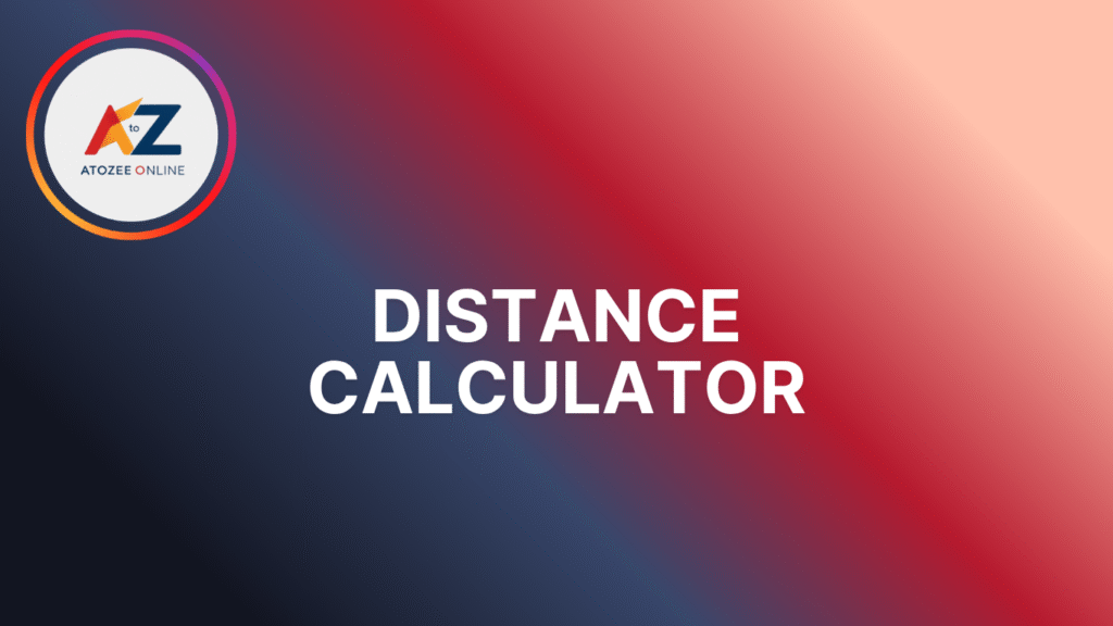 Distance Calculator