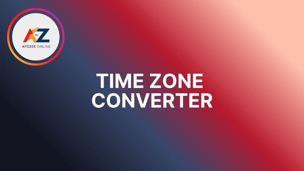 Time Zone Converter