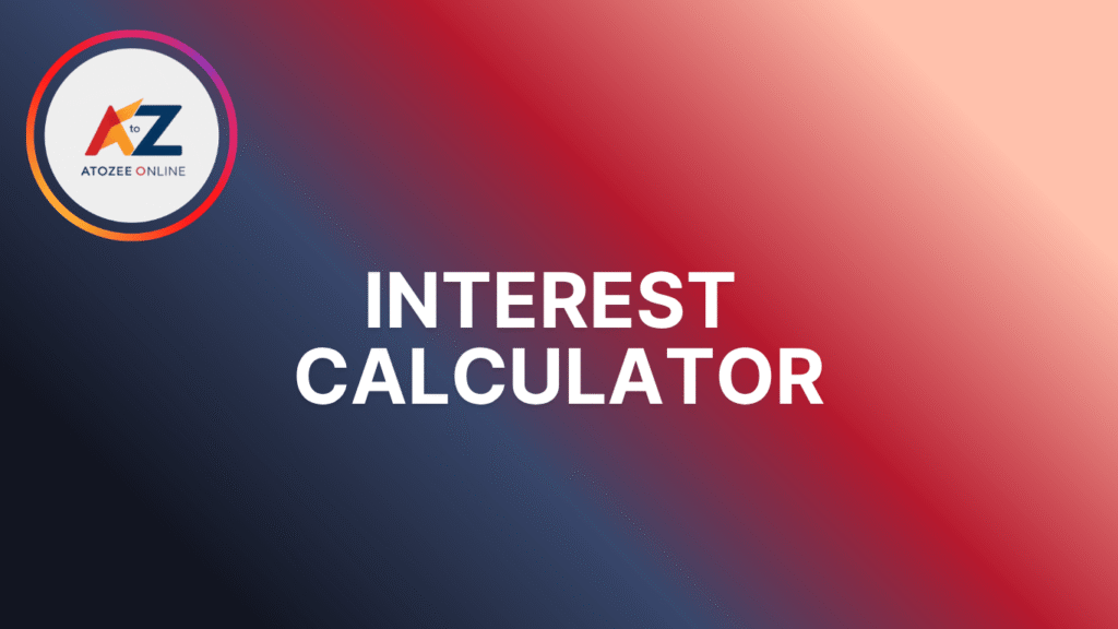 Interest Calculator