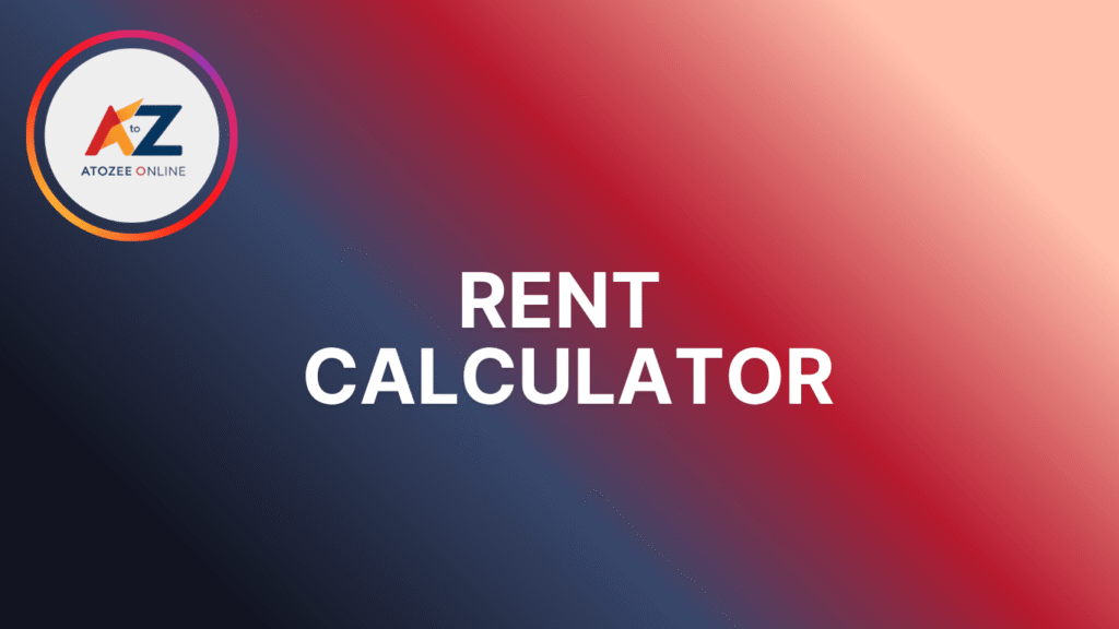 Rent Calculator