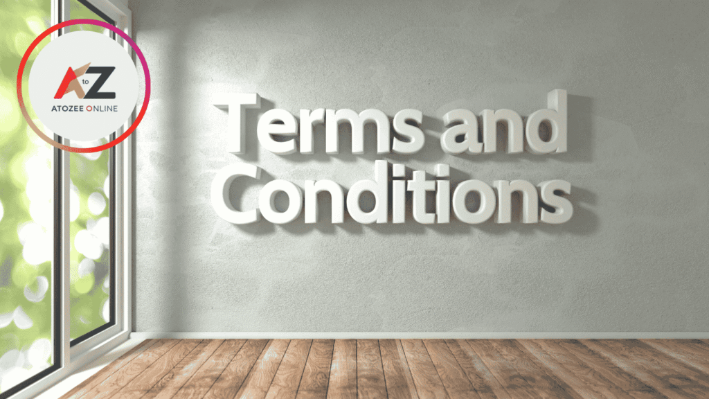 Terms and Conditions