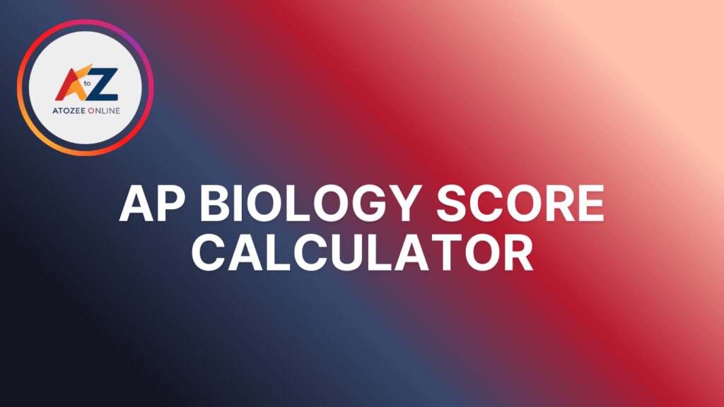 AP Biology Score Calculator