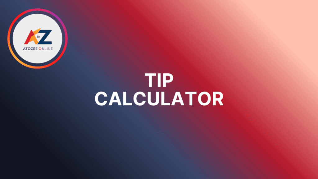 Tip Calculator